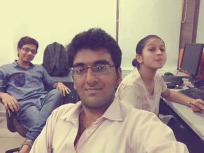 Person at a crossroads